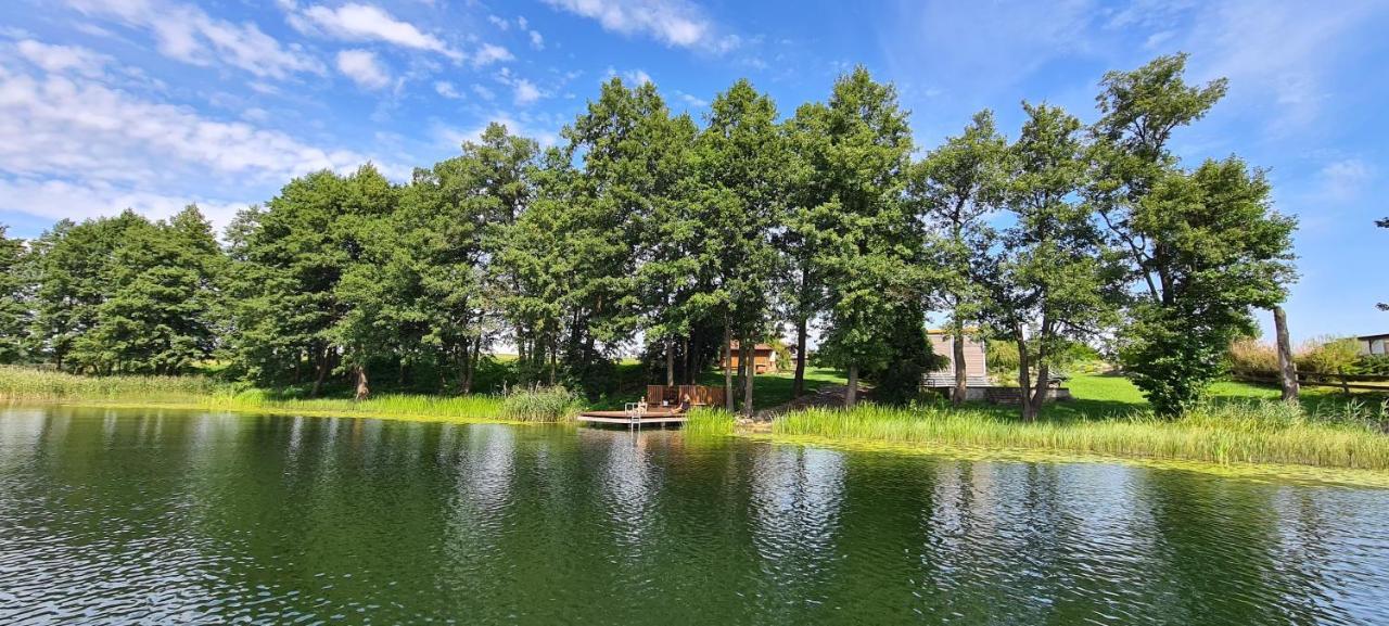 Domek Mazury - Jezioro オジシュ エクステリア 写真